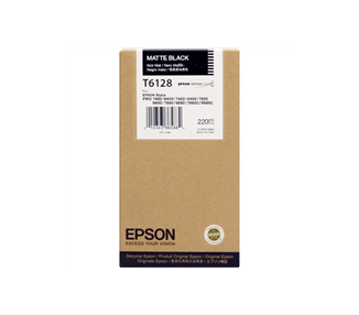 Cartucho de Tinta Original para EPSON T6128 NEGRO MATE  - C13T612800