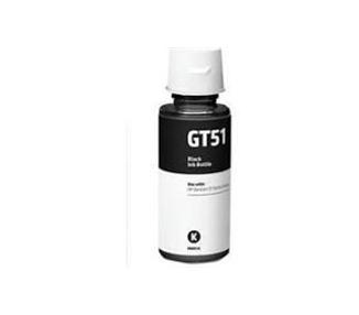 Hp Gt51 Negro Botella De Tinta Compatible