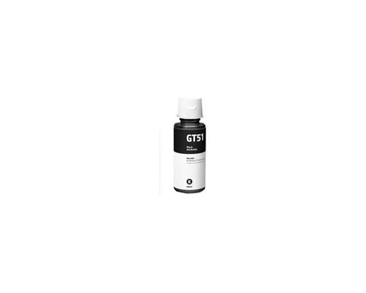 Botella de Tinta Compatible para HP GT51 NEGRO