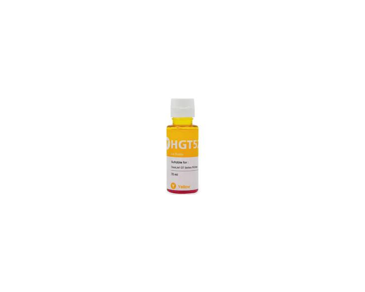 Hp Gt52 Amarillo Botella De Tinta Compatible
