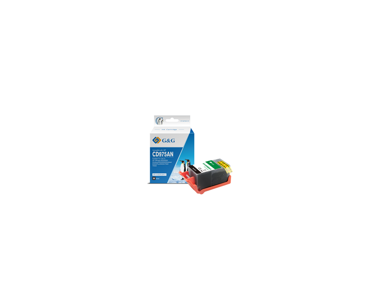 Cartucho de Tinta G&G Compatible para HP 920XL NEGRO- REEMPLAZA CD975AE/CD971AE