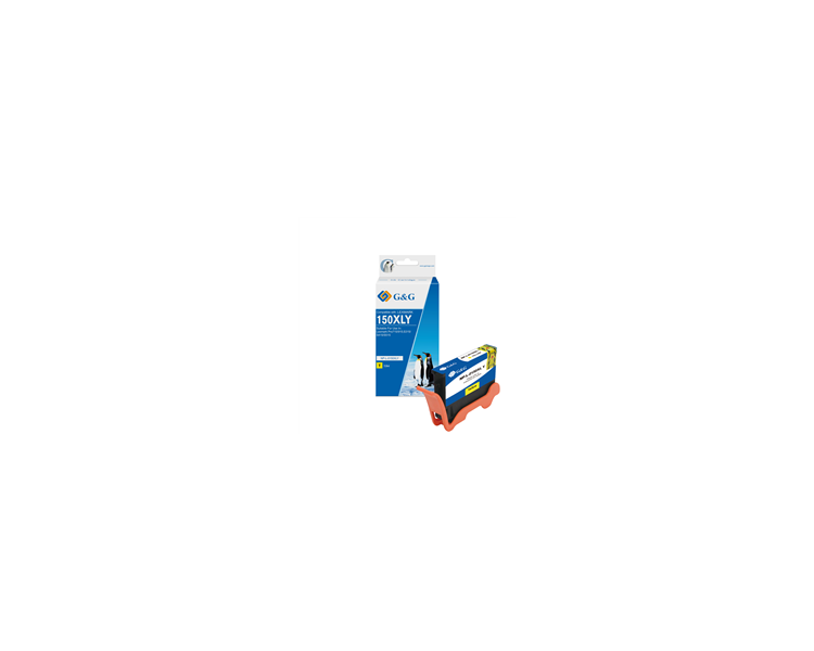 Cartucho de Tinta G&G Compatible para LEXMARK 150XL AMARILLO- REEMPLAZA 14N1618E/14N1650E/14N1610E