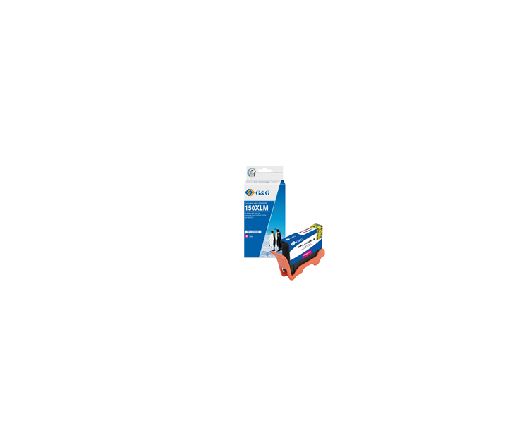 Cartucho de Tinta G&G Compatible para LEXMARK 150XL MAGENTA- REEMPLAZA 14N1616E/14N1646E/14N1609E