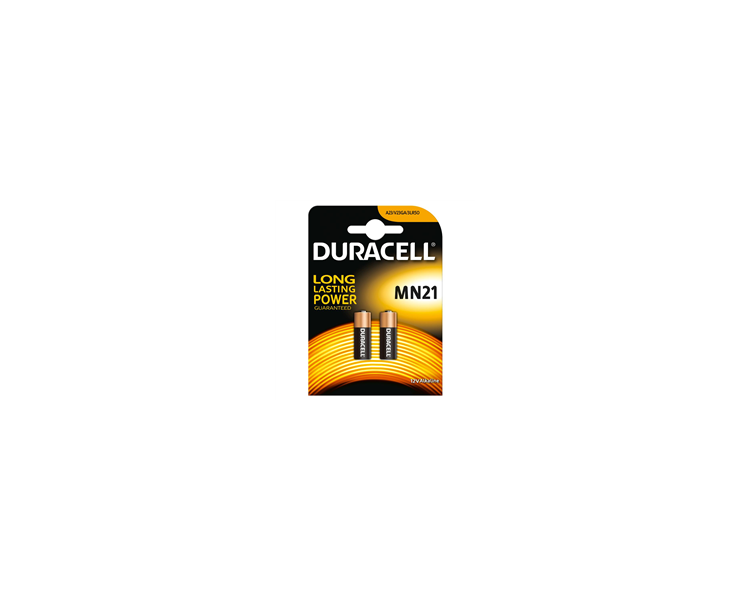 Duracell 3LR50B2 Pilas Bateria Alcalinas MN21 12V (2 Unidades)
