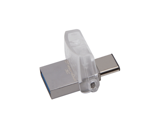 Memoria USB KINGSTON 3.1 + USB TIPO-C 64GB MICRODUO 3C (Pen Drive)