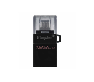 Memoria USB KINGSTON 3.2 GEN1 + MICRO USB OTG 128GB DATATRAVELER MICRODUO 3.0 G2 (Pen Drive)