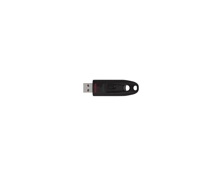 SANDISK CRUZER ULTRA MEMORIA USB 3.0 128GB - HASTA 80MB/S DE TRANSFERENCIA - COLOR NEGRO (PENDRIVE)