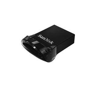 Memoria USB SANDISK ULTRA FIT 128GB - 3.1 GEN 1 - 130MB/S EN LECTURA - COLOR NEGRO (Pen Drive)