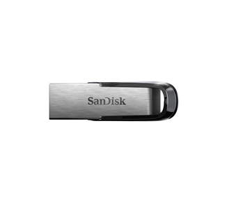 SANDISK ULTRA FLAIR MEMORIA USB 3.0 128GB - SIN TAPA - COLOR ACERO/NEGRO (PENDRIVE)