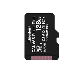 Kingston Tarjeta Micro SDXC 128Gb Clase 10 100Mb/S Canvas Select Plus
