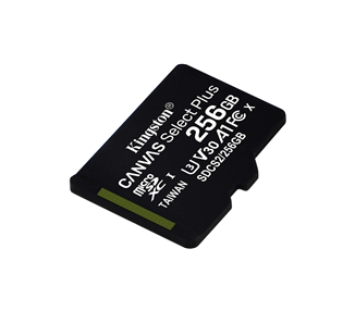 Kingston Tarjeta Micro SDXC 256Gb Clase 10 100Mb/S Canvas Select Plus