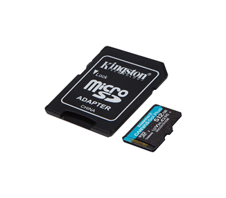 Kingston Tarjeta Micro SDXC 512Gb Uhs-I U3 V30 Clase 10 170Mb/S Canvas Go Plus Con Adaptador