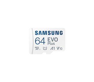 SAMSUNG EVO PLUS TARJETA MICRO SDXC 64GB UHS-I U1 CLASE 10 CON ADAPTADOR
