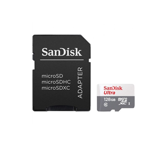 Sandisk Ultra Tarjeta Micro SDXC 128Gb Uhs-I U1 Clase 10 100Mb/S + Adaptador Sd