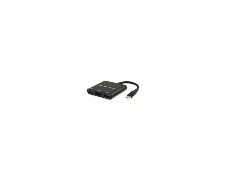 CONCEPTRONIC ADAPTADOR MULTIPUERTO USB-C A HDMI / USB-C / USB3.0 - RESOLUCION 4K - PLUG & PLAY