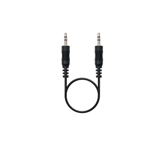 Cable estéreo nanocable 10.24.0101/ jack 3.5 macho - jack 3.5 macho/ 1.5m