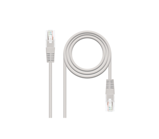 Cable de red rj45 utp nanocable 10.20.0110 cat.5/ 10m/ gris
