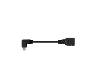 NANOCABLE CABLE MICRO USB 2.0 OTG ACODADO MACHO A USB-A HEMBRA 15CM