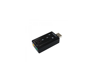 APPROX TARJETA DE SONIDO 7.1 USB - ENTRADA DE MICROFONO Y ALTAVOZ