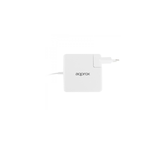 APPROX CARGADOR AUTOMATICO PARA APPLE TIPO T 45W/65W/85W - USB 5V 2.1A