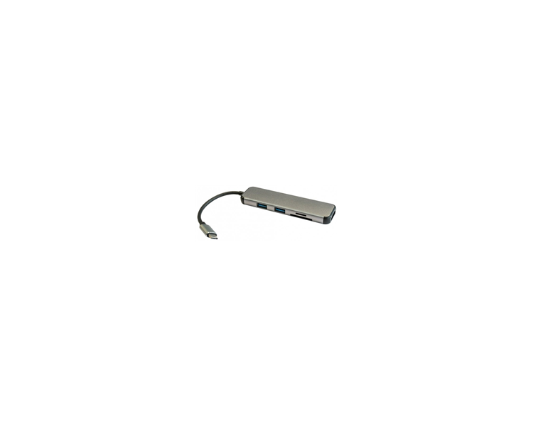 3GO HUB2UCRH HUB USB-C 3.0 2 PUERTOS USB-A + LECTOR DE TARJETAS + HDMI