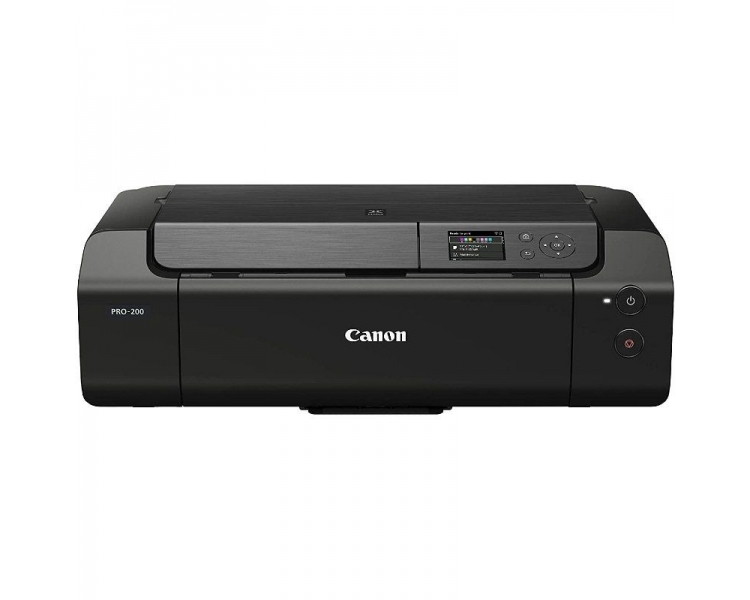 Impresora a3+ fotográfica canon pixma pro-200 wifi/ negra