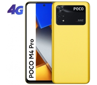 Smartphone xiaomi pocophone m4 pro 6gb/ 128gb/ 6.43'/ amarillo poco