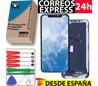 Pantalla iPhone X AMOLED, Completa & Kit Herramientas