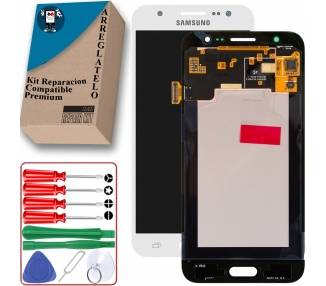 Kit Reparación Pantalla para Samsung Galaxy J5 J500F, Blanca, Original