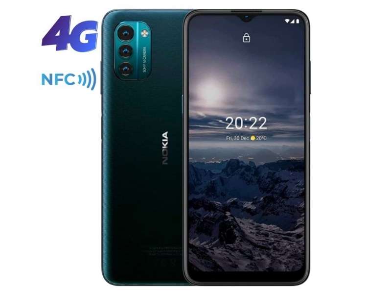 Smartphone Nokia G21 4GB 128GB 6.5" Azul Nórdico