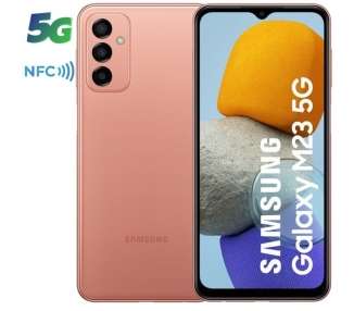 Smartphone Samsung Galaxy M23 4GB 128GB 6.6" 5G Naranja Cobre