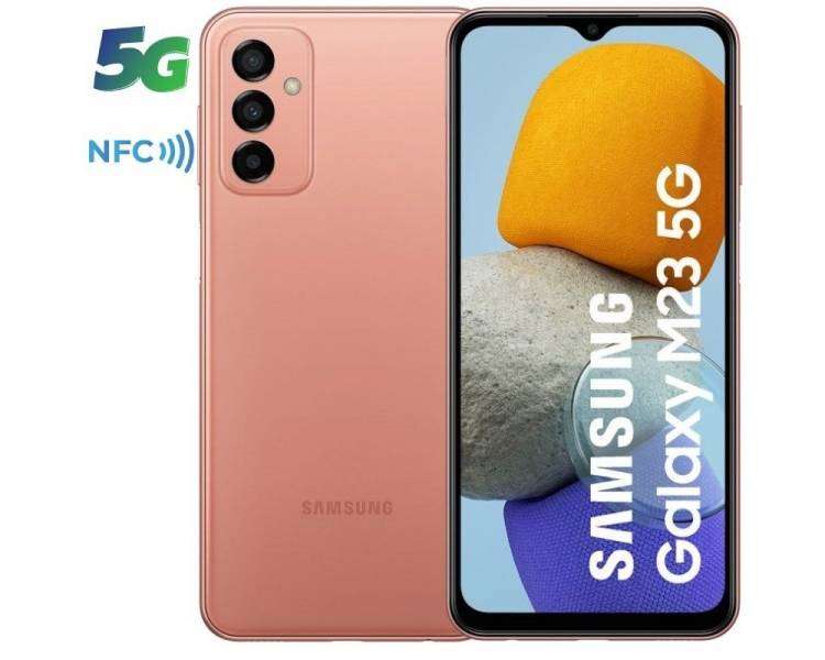 Smartphone Samsung Galaxy M23 4GB 128GB 6.6" 5G Naranja Cobre