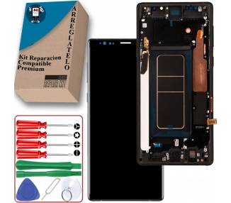 Kit Reparación Pantalla para Samsung Galaxy Note 9 Negra AMOLED