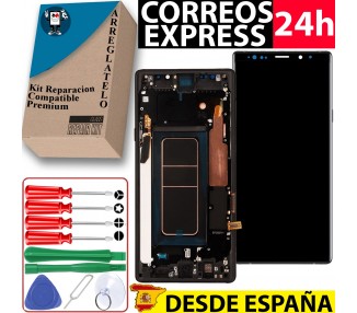 Kit Reparación Pantalla para Samsung Galaxy Note 9 Negra AMOLED