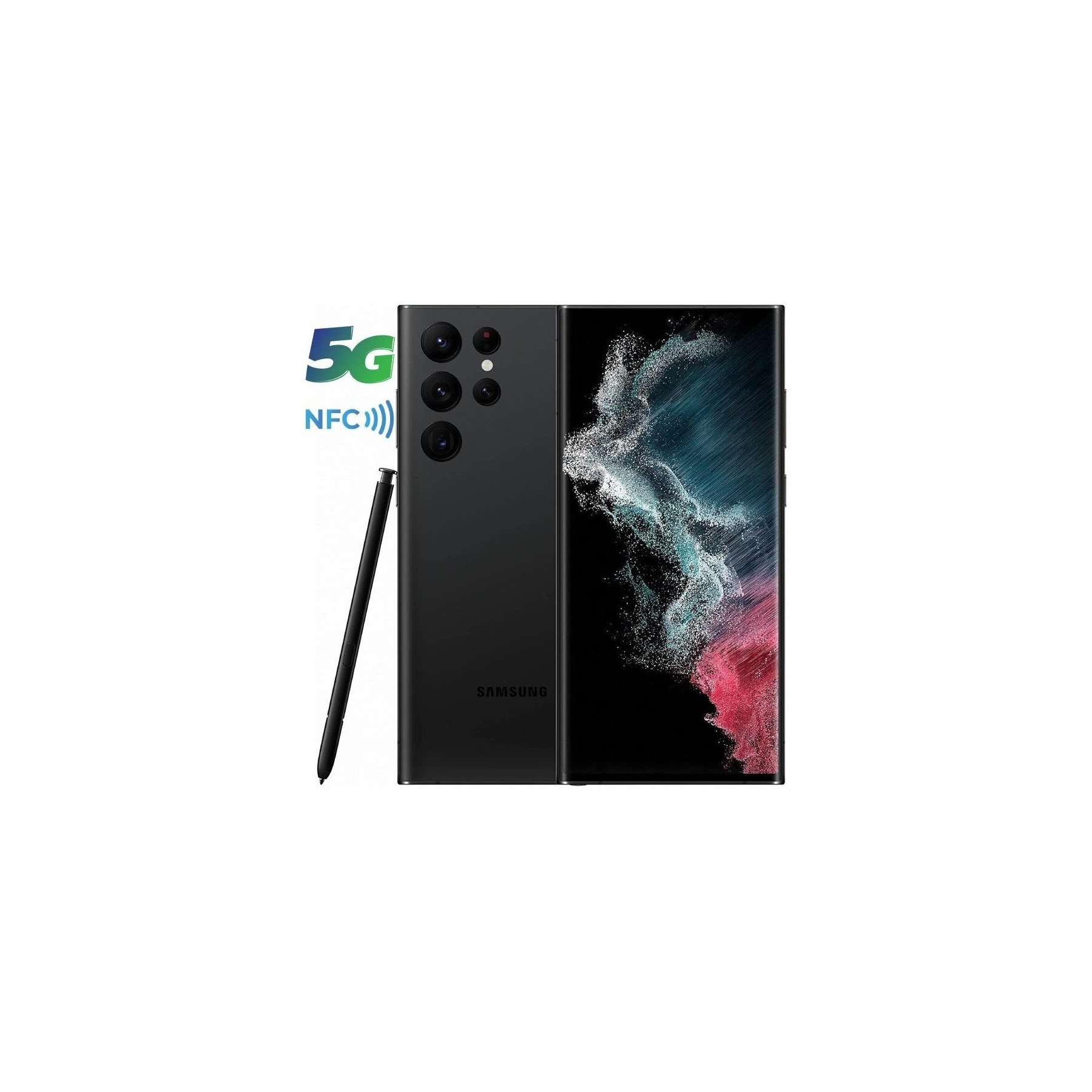 Smartphone samsung galaxy s22 ultra 8gb/ 128gb/ 6.8'/ 5g/ negro