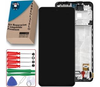 Kit Reparación Pantalla para Xiaomi Redmi Note 10 Pro M2101K6G Marco OLED Negra