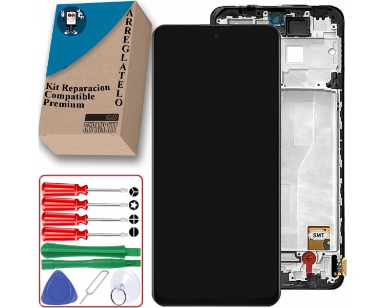 Kit Reparación Pantalla para Xiaomi Redmi Note 10 Pro M2101K6G Marco OLED Negra