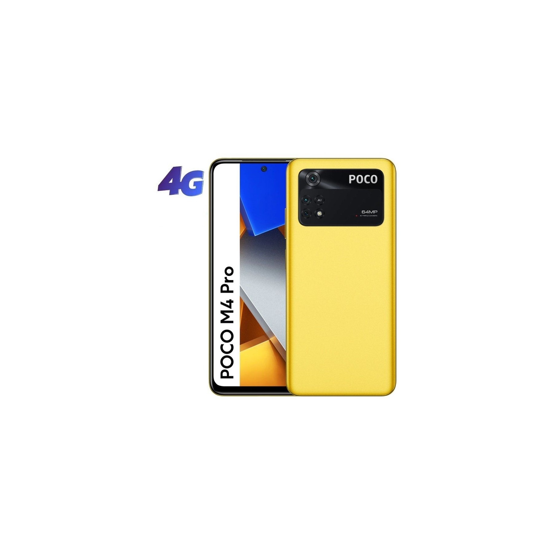 Smartphone xiaomi pocophone m4 pro 8gb/ 256gb/ 6.43'/ amarillo