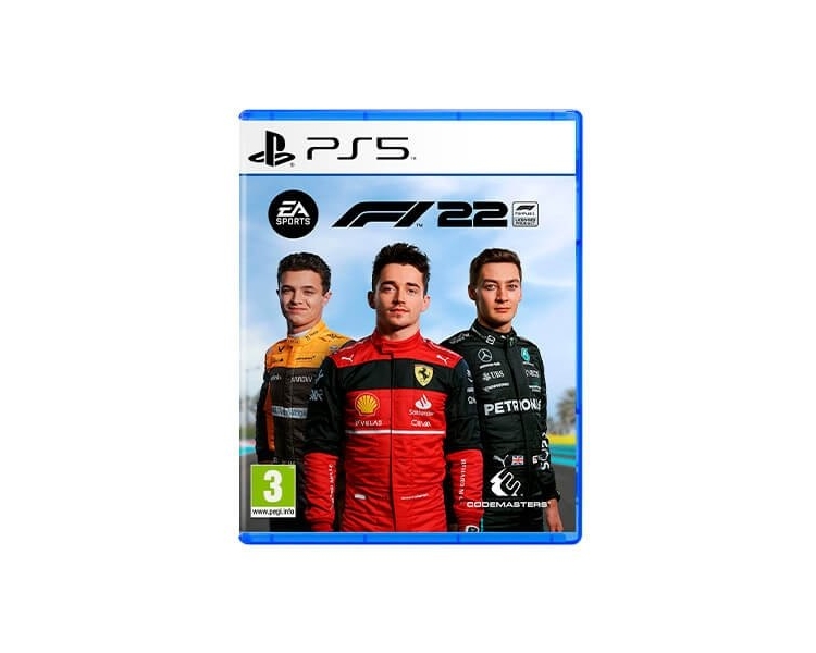 F1 2022, Juego para Consola Sony PlayStation 5 PS5, PAL ESPAÑA
