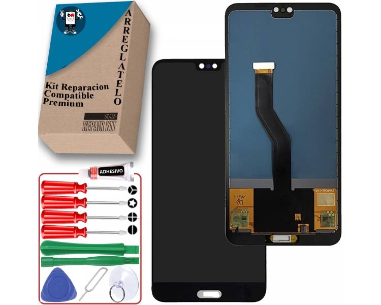 Kit Reparación Pantalla para Huawei P20 Pro CLT-L09 CLT-L09C Negra