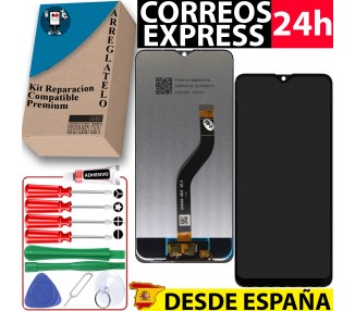 Kit Reparación Pantalla para Samsung Galaxy A20S A207F, TFT, Negra
