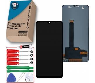 Kit Reparación Pantalla para Xiaomi Mi 9 M1902F1G, Completa, Negra, INCELL