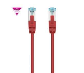 Cable de red rj45 sftp nanocable 10.20.1701-r cat.7/ 1m/ rojo
