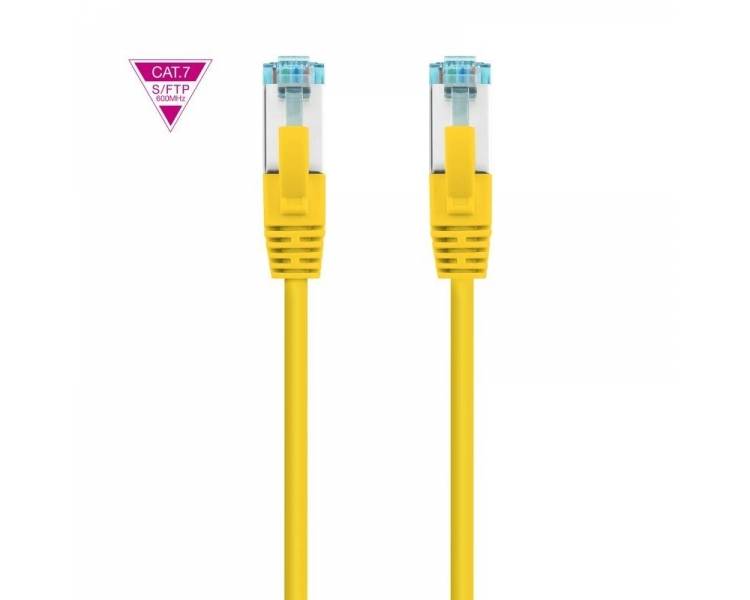 Cable de red rj45 sftp nanocable 10.20.1701-y cat.7/ 1m/ amarillo