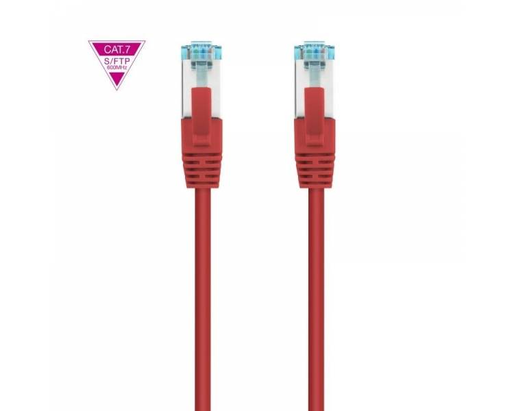 Cable de red rj45 sftp nanocable 10.20.1702-r cat.7/ 2m/ rojo