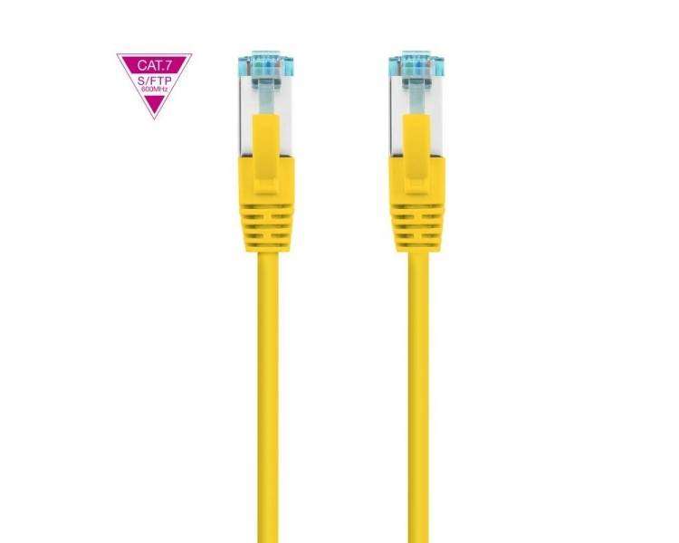 Cable de red rj45 sftp nanocable 10.20.1702-y cat.7/ 2m/ amarillo