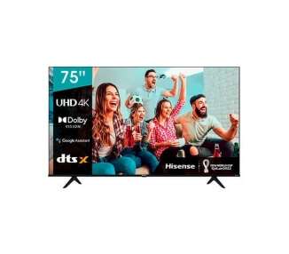 TELEVISIÓN LED 75  HISENSE 75A6G SMART TV 4K UHD