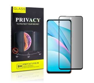 Cristal Templado Privacidad Para Xiaomi Mi 10T Lite Protector Pantalla 5D Curvo