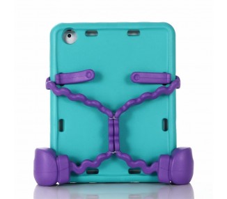 Funda AntiGolpe Compatible para Ipad Air 1,Air 2 Silicona Reforzada para niños