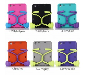 Funda AntiGolpe Compatible para Ipad Air 1,Air 2 Silicona Reforzada para niños